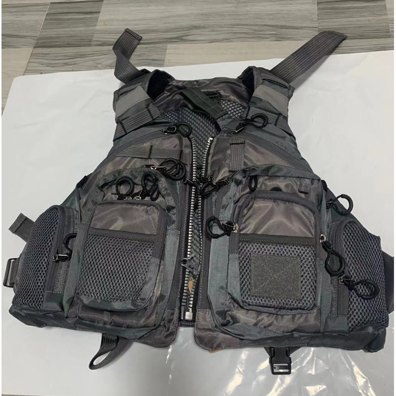 Life jacket fishing portable large buoyancy boat adult professional light rock fishing Luya sea fishing equipment vest vest