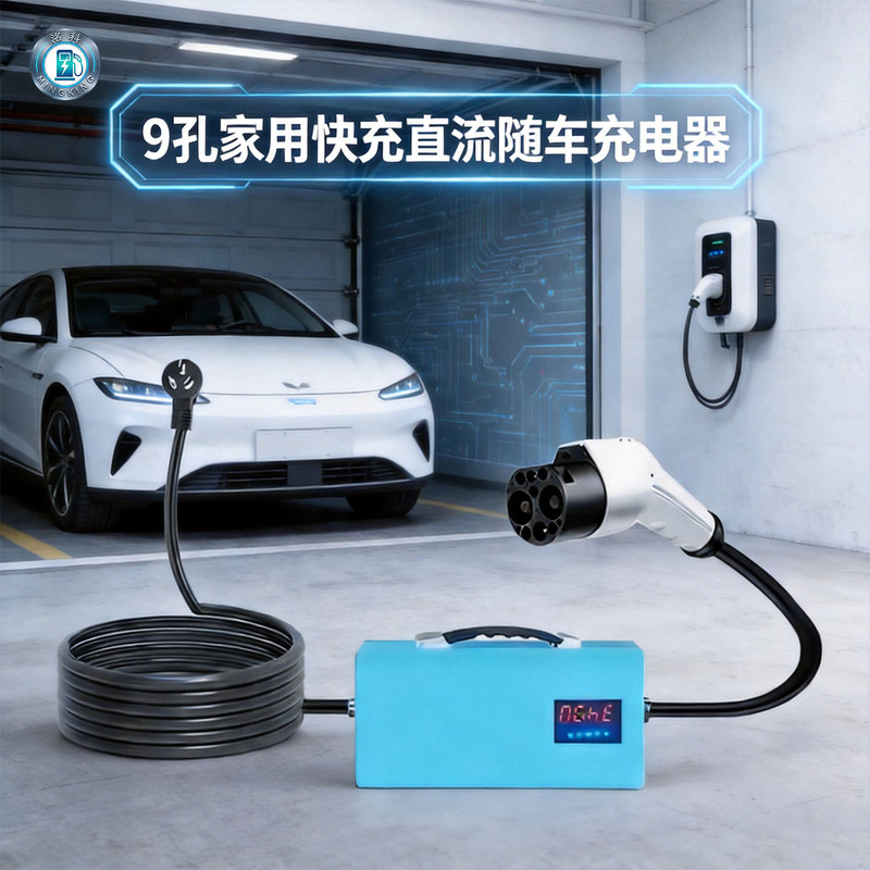 New Energy Electric Vehicle Nine-Port Portable Dc Charger 3.5Kw for Home Use, No Installation Required, Plug and Play New Energy Electric Vehicle Nine-Port Portable Dc Charger 3.5Kw for Home Use, No Installation Required, Plug and Play