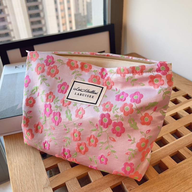 ins Niche High-End Chinese Style Cosmetic Bag for Women, Portable Large-Capacity Inner Storage Bag, Skin Care Product Toiletry Bag ins Niche High-End Chinese Style Cosmetic Bag for Women, Portable Large-Capacity Inner Storage Bag, Skin Care Product Toiletry Bag