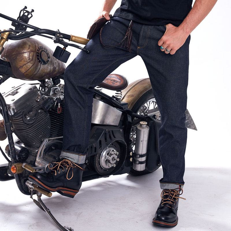 Ugly Brothers Motorcycle Riding Jeans Raw Denim Selvedge Denim Harley Biker Pants Loose Fit Anti-Fall Ugly Brothers Motorcycle Riding Jeans Raw Denim Selvedge Denim Harley Biker Pants Loose Fit Anti-Fall