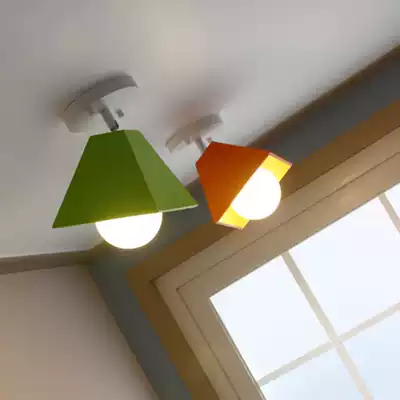 Nordic creative LED small ceiling light aisle porch cloakroom window access balcony walkway corridor entrance light