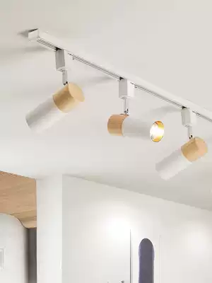 Nordic track lights clothing store shopping mall home light cob background wall living room light wall personalized spotlight