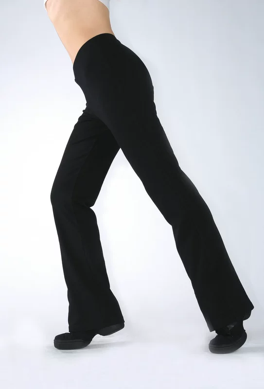 Vũ đoàn Quần khiêu vũ Quần ống loe Quần Yoga Quần thể dục Quần vuông Quần tập luyện Bán quần nóng - Khiêu vũ / Thể dục nhịp điệu / Thể dục dụng cụ giầy nhảy dancesport trẻ em