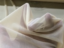 Super soft complexion flesh color stretch Spandex bottom Mesh Mesh Mesh dance gown DIY base lining