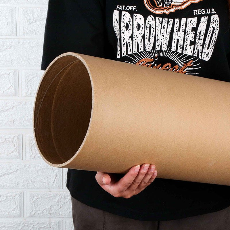 Super long kraft white paper tube paper tube custom blown film kindergarten university model painting tube poster packaging beekeeping