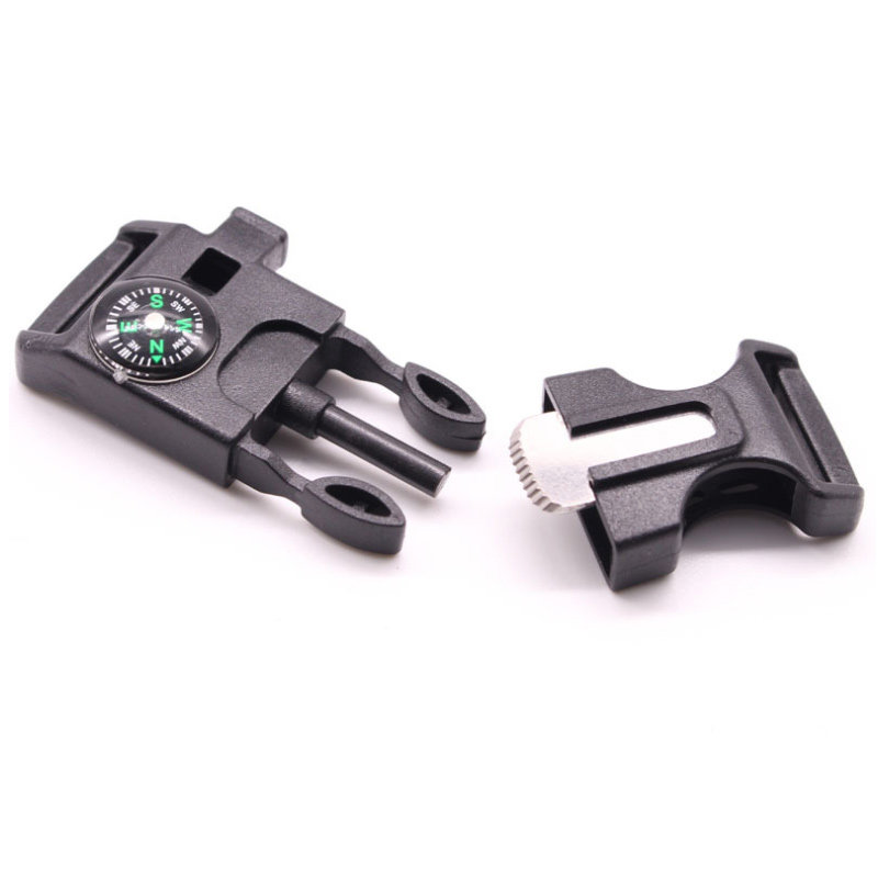 Outdoor umbrella rope Chain DIY accessories Umbrella rope buckle belt fire stick Survival whistle Umbrella rope Melon knife