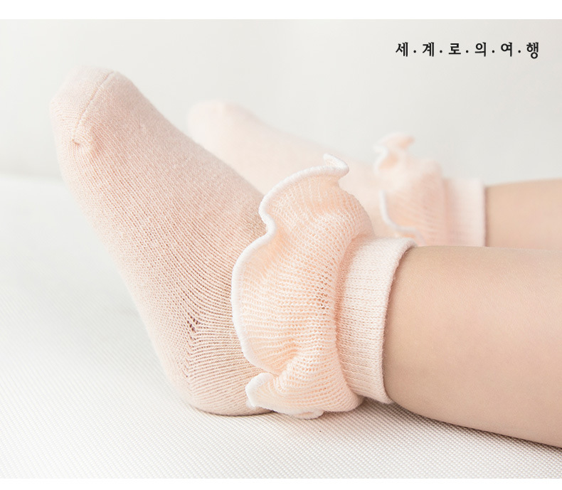 18 vớ cotton mới cho bé sơ sinh Mùa xuân và mùa thu và mùa đông Vớ bé trai và bé gái Hàn Quốc không có vớ xương vớ trẻ em giá tốt