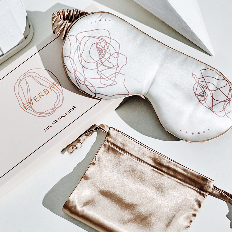 Fangchara recommends Everbab silk eye mask double-sided silk shading sleep decompression to relieve eye fatigue