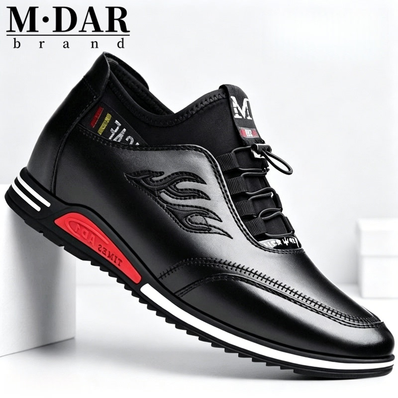 Men's Shoes, Autum 2026 New Style, Breathable Genuine Leather Inner Height-Increasing Leather Shoes, Men's Soft-Soled Lightweight Men's Sports and Casual Shoes Men's Shoes, Autum 2026 New Style, Breathable Genuine Leather Inner Height-Increasing Leather Shoes, Men's Soft-Soled Lightweight Men's Sports and Casual Shoes