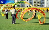 Adult fitness dragon dance dragon throw dragon 5 meters 8 meters 13 meters Children dance ribbon throw fitness dragon belt throw ribbon