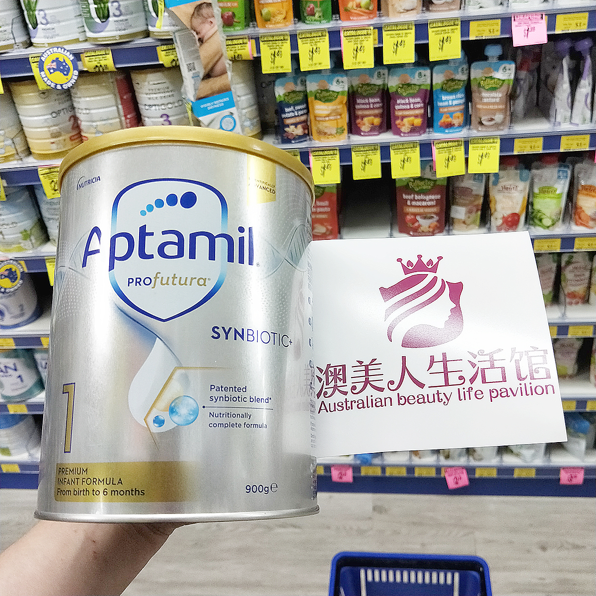 Australia loves him whitening gold version Platinum version Aptamil Baby milk powder 1 paragraph paragraph