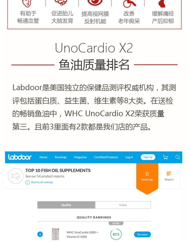 [Một viên kim cương nhỏ] Dầu cá WHC UnoCardioX2 cho chó cưng và chó có độ tinh khiết cao Omega3 - Cat / Dog Health bổ sung 	sữa bột cho chó con 1 tháng tuổi