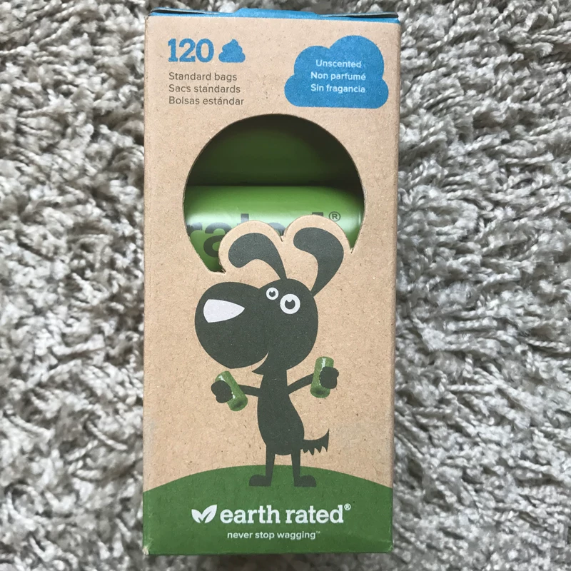 Канадские экологичные мешки для уборки за собакой Earth Rated для защиты Земли, капсула для подбора, мешок для подвигов, собака, сбор