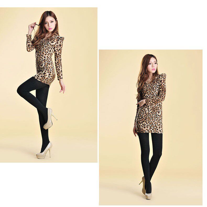 колготки / чулки дна 浪莎打底袜1500d竹炭纤维中厚连裤袜 春秋款丝袜女单加裆打底袜