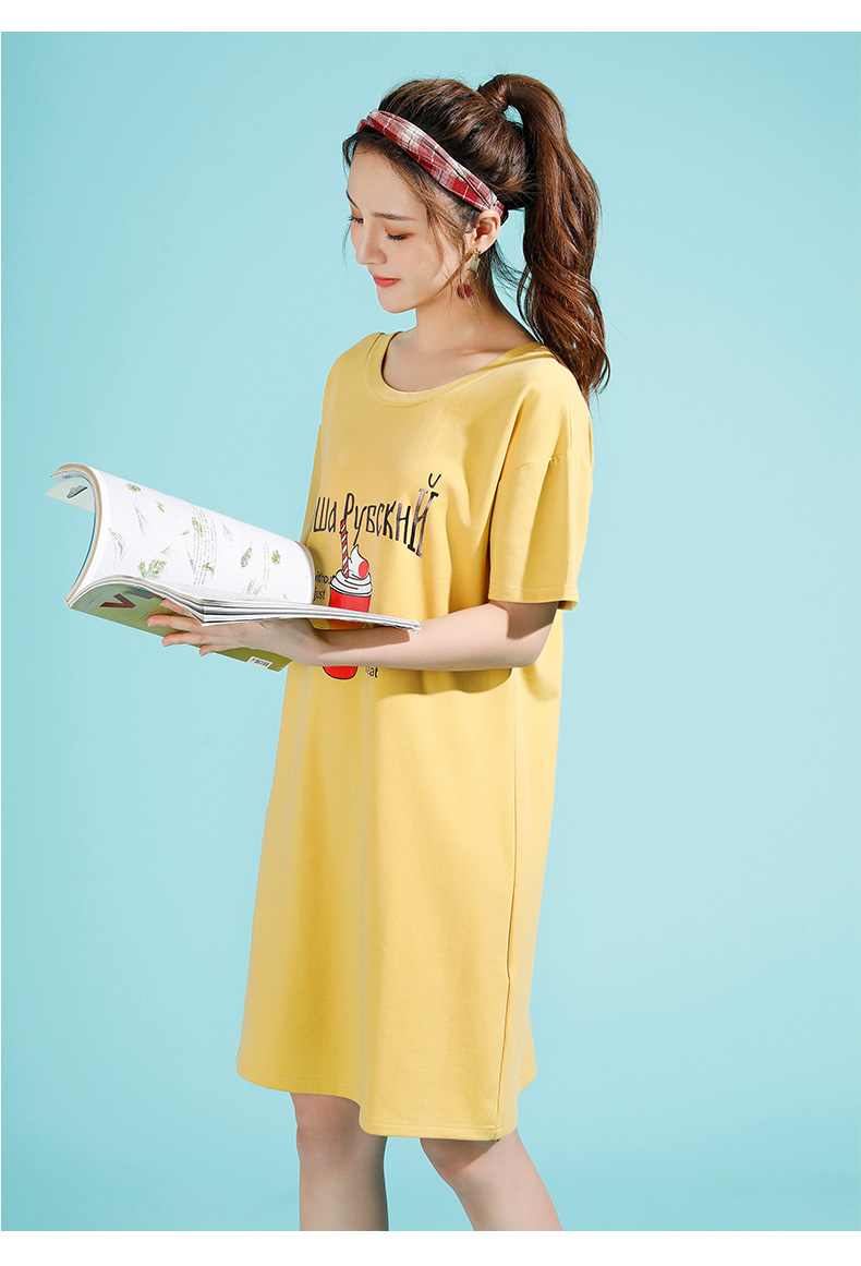 浪莎 100%纯棉 睡裙家居服 图12
