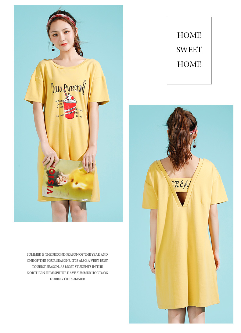 浪莎 100%纯棉 睡裙家居服 图11