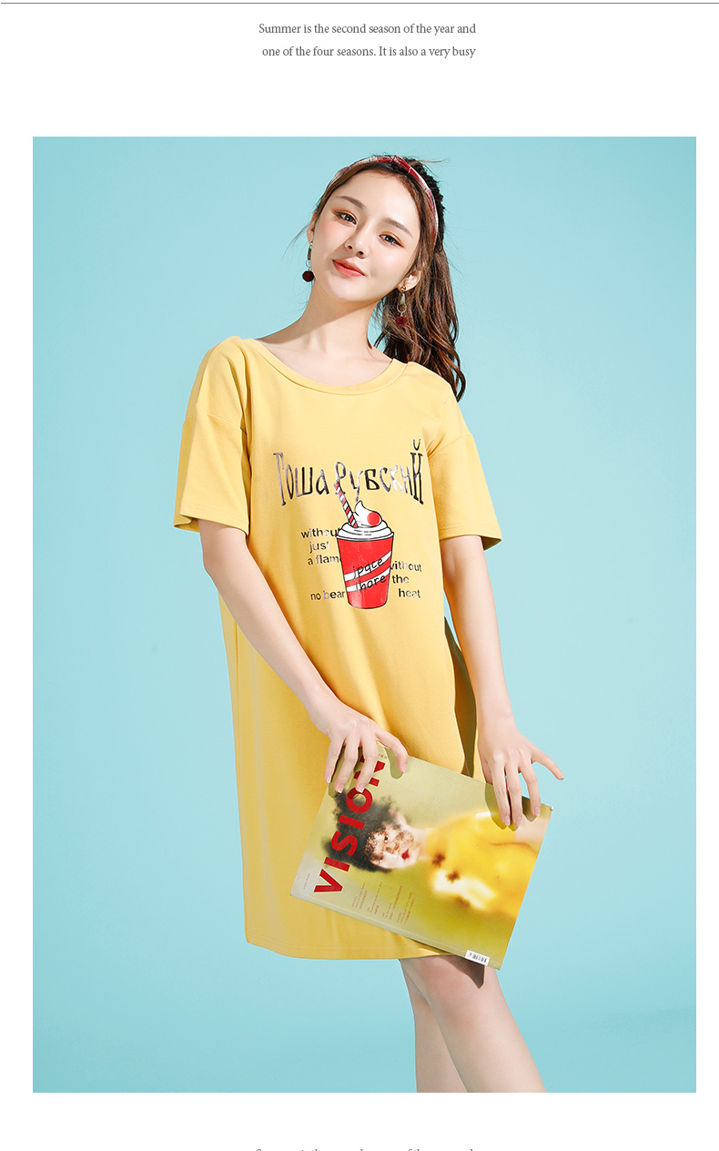 浪莎 100%纯棉 睡裙家居服 图9