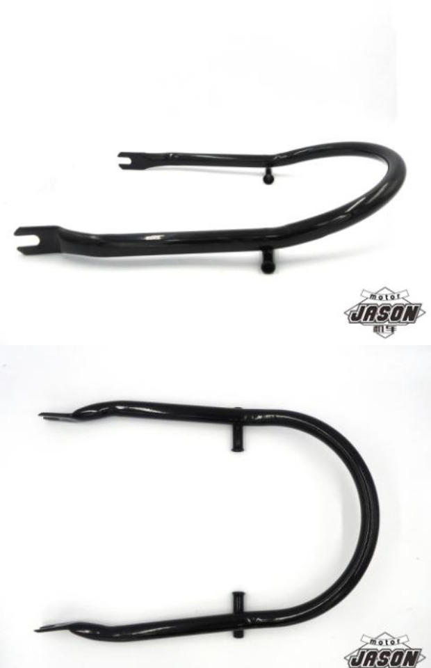 Xe máy GN125 đuôi retro sửa đổi ống chữ U Nội địa 125 nhỏ Tay vịn hoàng tử Không cần thay đổi thẳng lên bộ khung bảo vệ xe máy