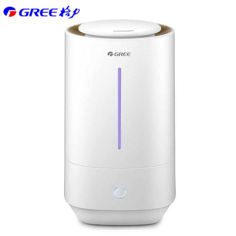 Gree humidifier household silent energy-saving office bedroom dormitory large capacity pregnant air ultrasonic humidifier