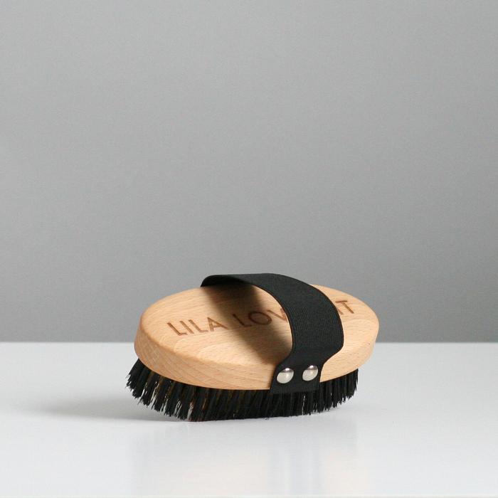 Short-haired dog care brush Lila Loves It Germany imported solid wood Beech pet cat dog Shiba Inu French bucket