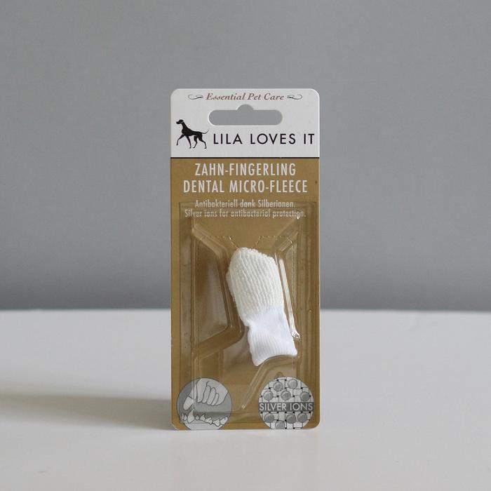Dogs dental care gloves toothbrush Lila Loves It Germany imports natural organic petisan
