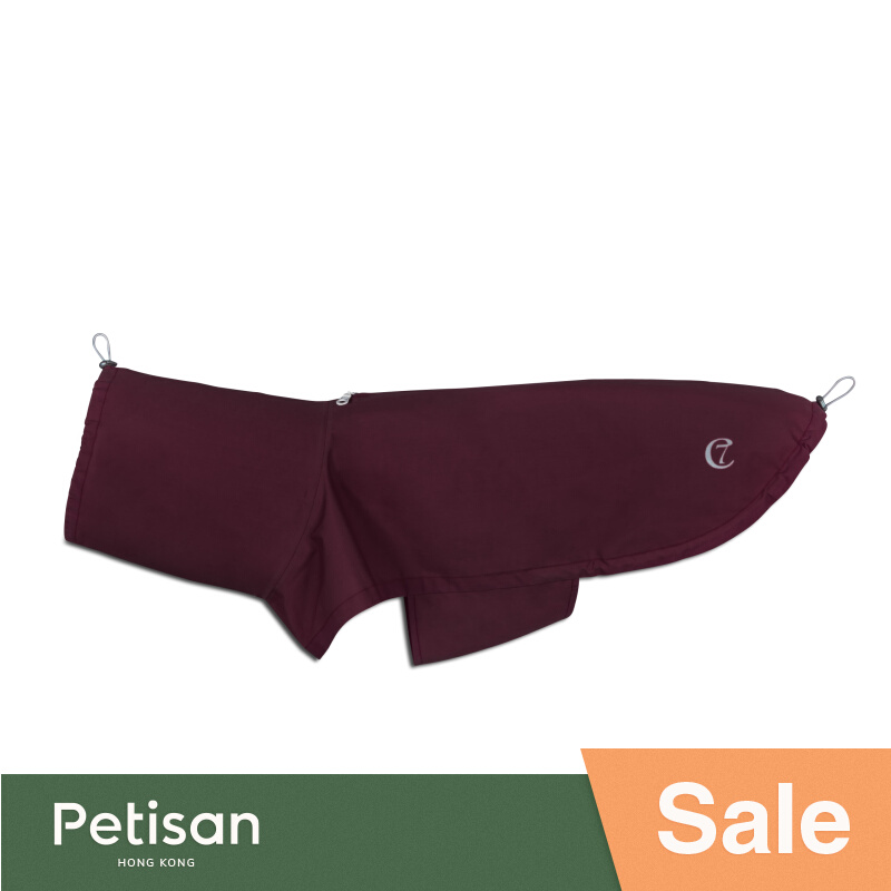 Break code promotion] London dog raincoat Germany Cloud7 coating light high collar adjustable to surround petisan