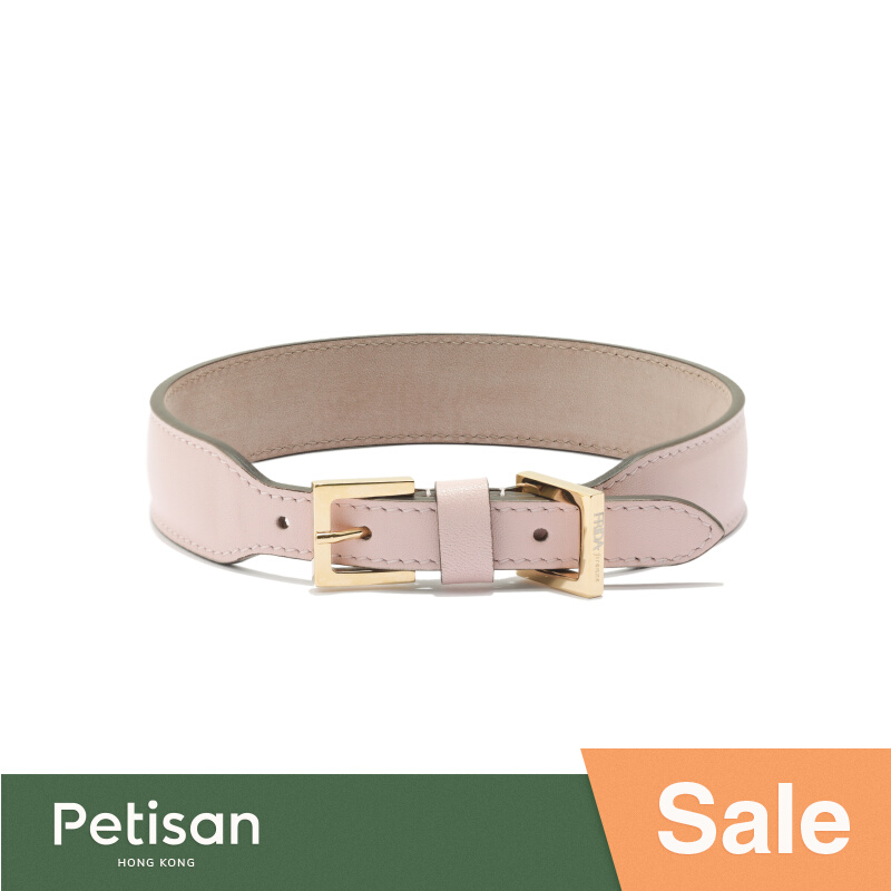 Break Code Promotion] Pure Color Series Item Circle Italy Frida Firenze handmade cow leather soft neck ring