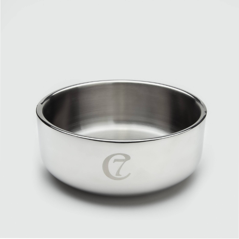Stainless Steel Pet Bowl Germany import cloud7 Dog bowls dog basin anti-roll small and medium dog food basin petisan
