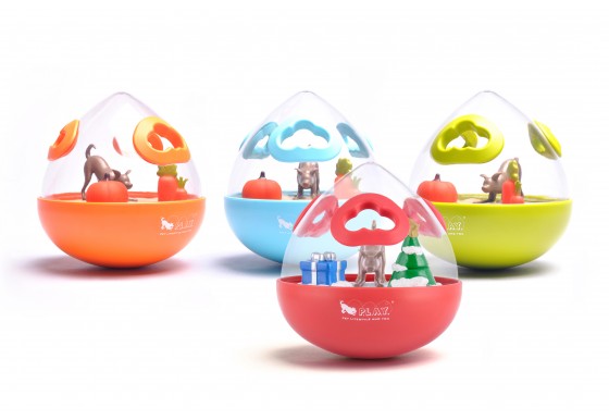 Pet missed food ball PLAY American pooch tumbler Leaky Food Ball puzzle Puzzle Relieving REMOVABLE SLOW FOOD TOY