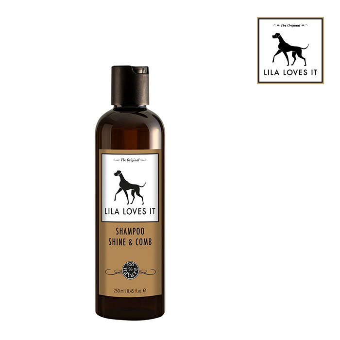 Organic shower gel Lila Loves It Germany imported natural pet dog puppy bright hair repair 24 6