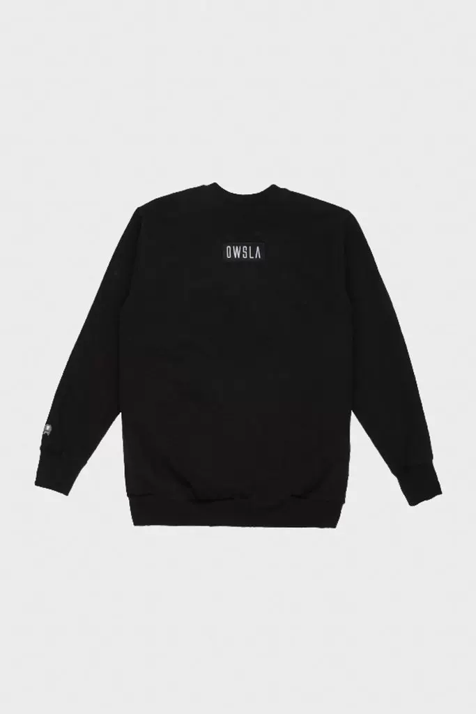 PATCH' CREW SWEATSHIRT BLACK от OWSLA
