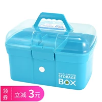 Детская фармацевтическая коробка Home Play Homest Medical Box с большой прозрачной пластиковой коробкой для хранения большая многослойная маленькая коробка