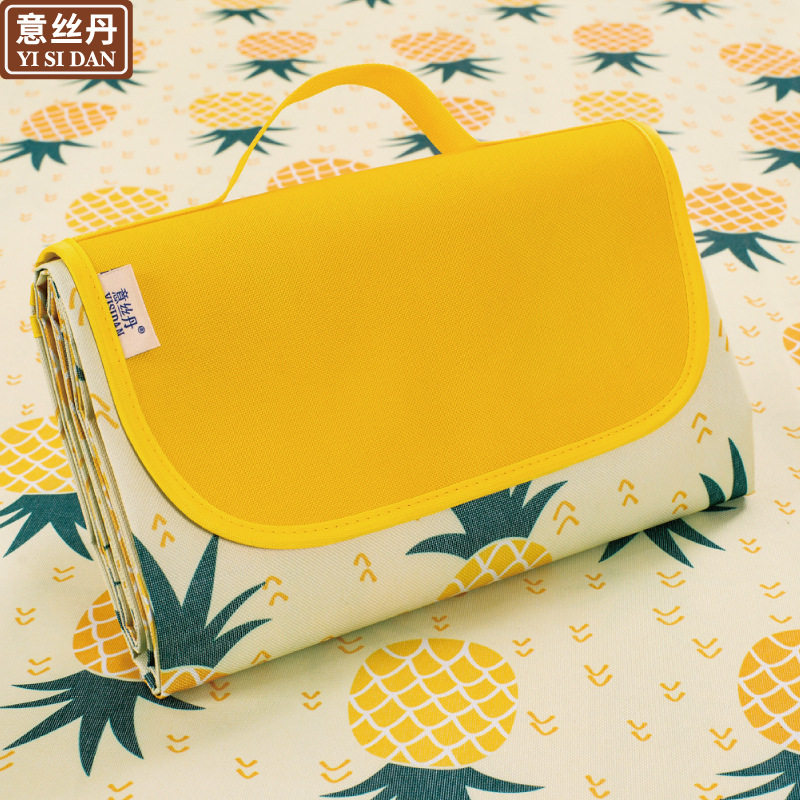 Foreign trade outing picnic mat export moisture-proof mat outdoor children spring outing mat small Oxford camping portable waterproof