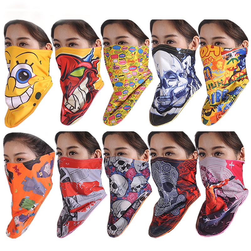 Ski towel sunscreen dust mask mask warm breathable face cover ski cold and wind protection equipment