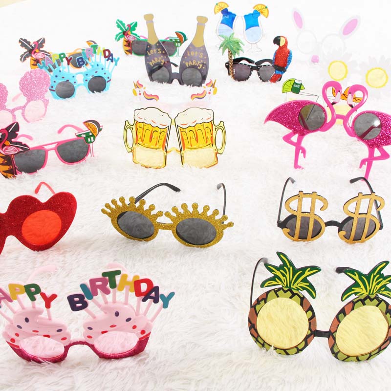 Shake Soundtrack Graduation Convex Styling Glasses Birthday Party Fucked Up Internet Red Party Decorative Fun Get-together Glasses