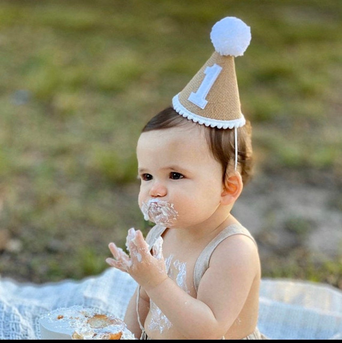 Ins Senssen Birthday Hat Little Red Book Children's Year Decorate Birthday Hat Net Red Sheet Baby Small Hat