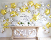 10 inch 18 inch 24 inch star balloon birthday party dessert table wedding decoration Balloons