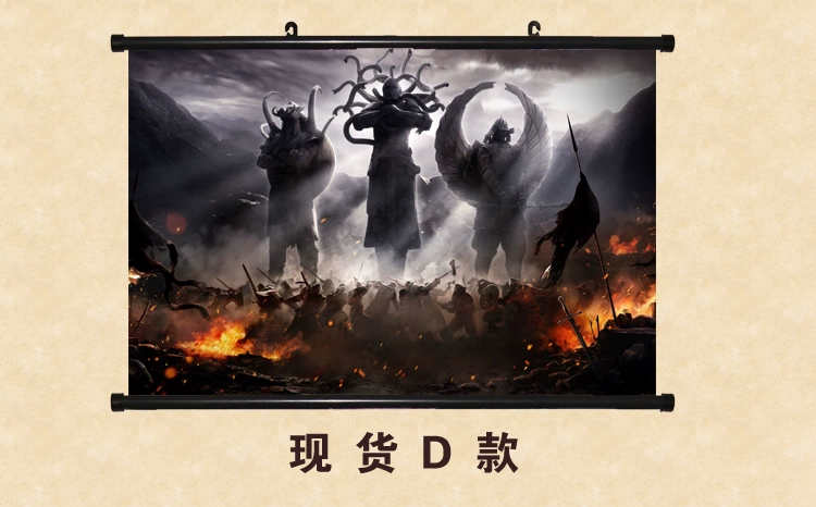 Glory Battle Soul Poster Tranh Anime Game ngoại vi Poster Tranh nền Hiệp sĩ Viking Poster Hình nền - Game Nhân vật liên quan