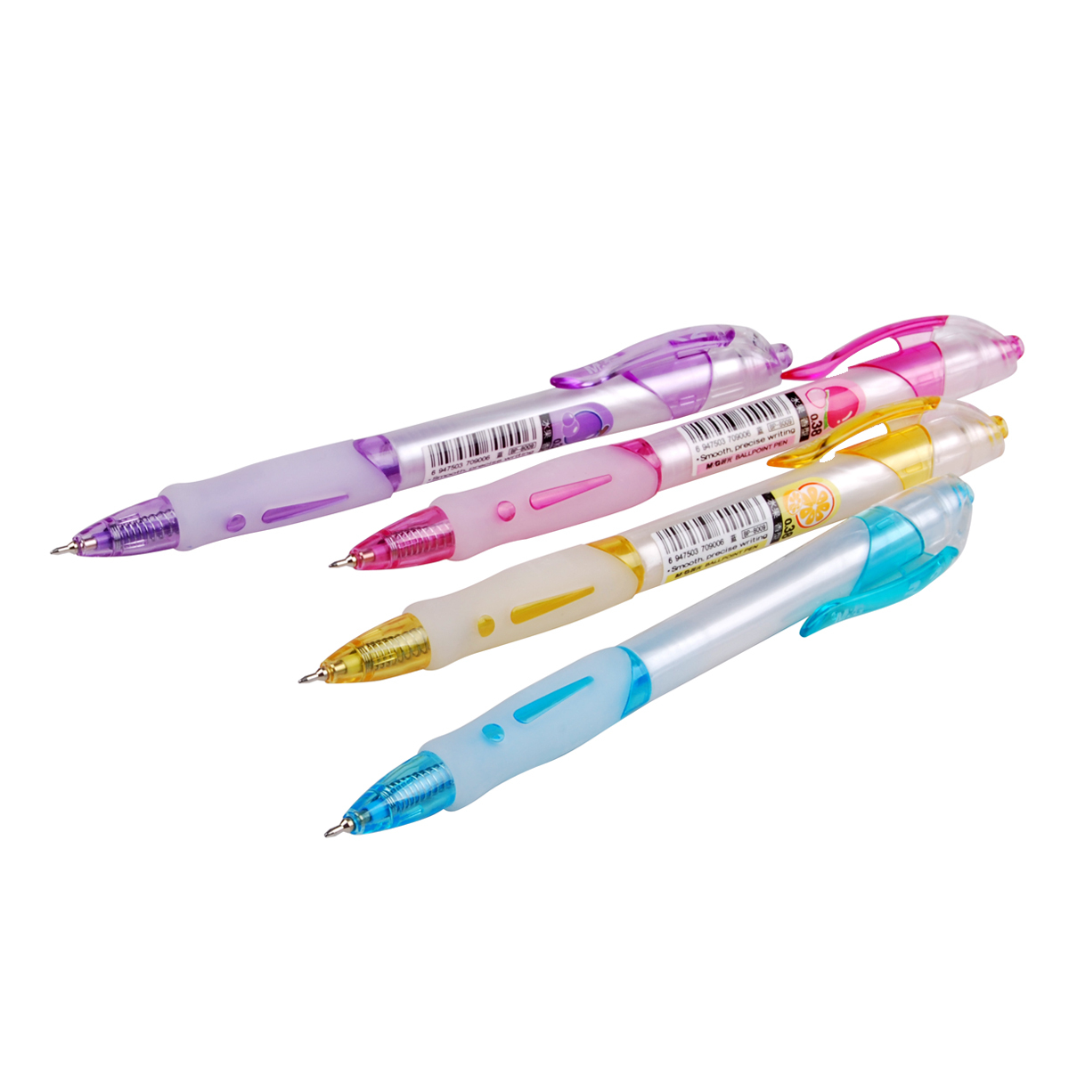 Morning Light BP-8009 Ballpoint Pen press-type atomic pen Fruit Aroma Ball Pen 0 38mm-Taobao