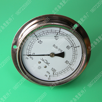 Dyeing Machine Special Axial Stainless Steel Shock Resistant pressure gauge Oil SUS316 Non-Label Custom Tern THEN