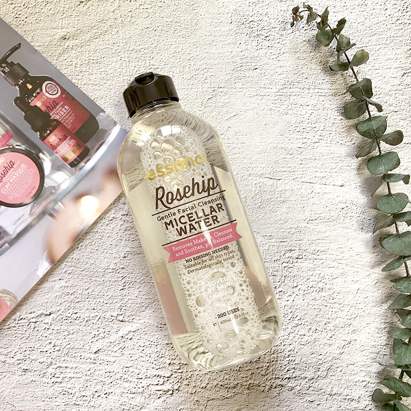 New Zealand Essano Rosehip Yueyan Natural Makeup Remover 400ml No need to wash pregnant women can be used