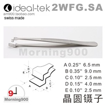 IDEAL-TEK Switzerland 2WFG SA stainless steel precision wafer tweezers Epistar tweezers wafer original