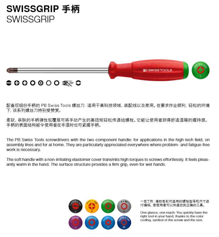 Tournevis pour réparation vélo PB SWISS TOOLS - Ref 2296230 Image 6