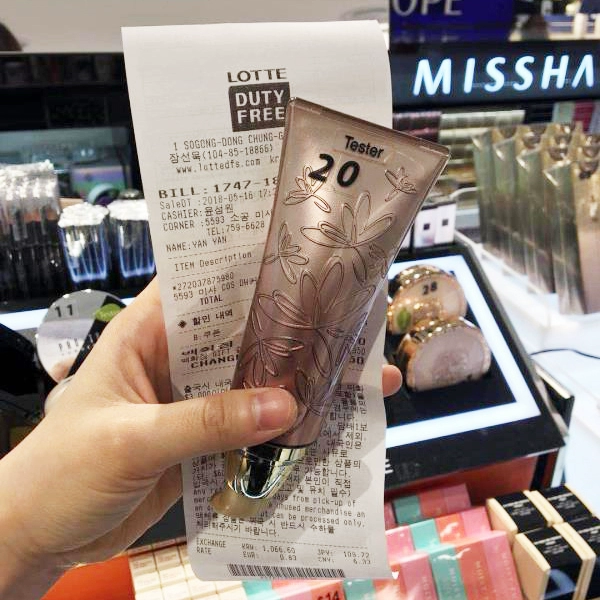 Hàn Quốc Missha Mystery Full Flower BB Cream 45G Kem che khuyết điểm trang điểm màu nude