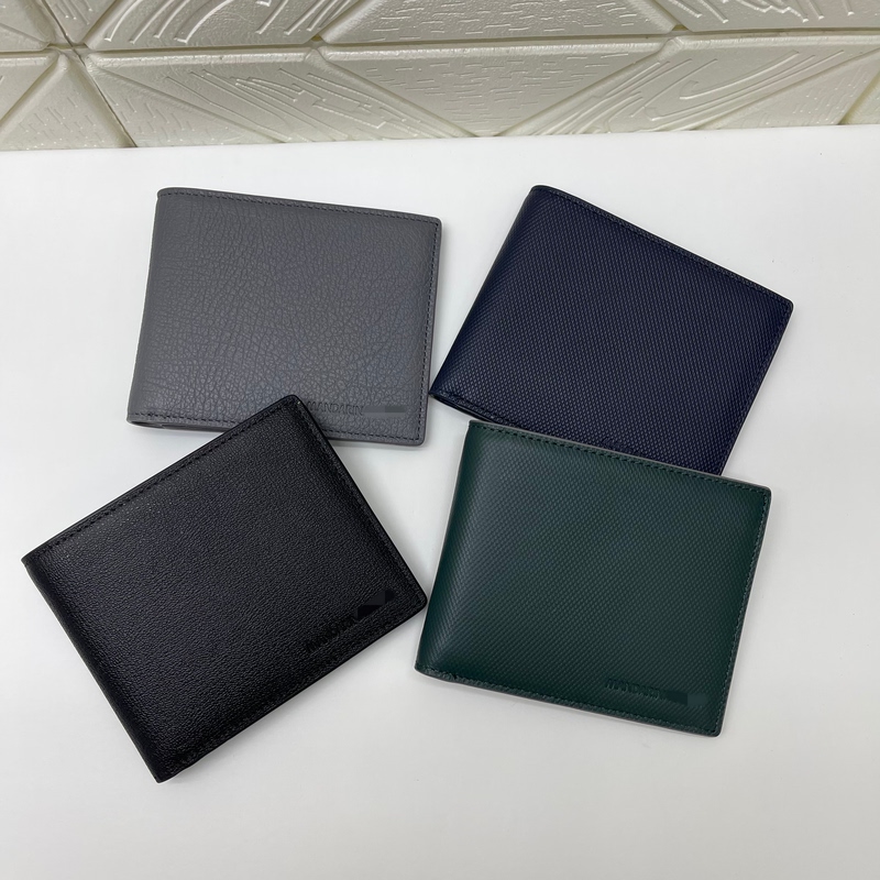 Genuine Leather Italian Wallet, Men's Short Trendy Wallet, Small Card Holder, Casual Folding Soft Leather Wallet, Dad Style Genuine Leather Italian Wallet, Men's Short Trendy Wallet, Small Card Holder, Casual Folding Soft Leather Wallet, Dad Style