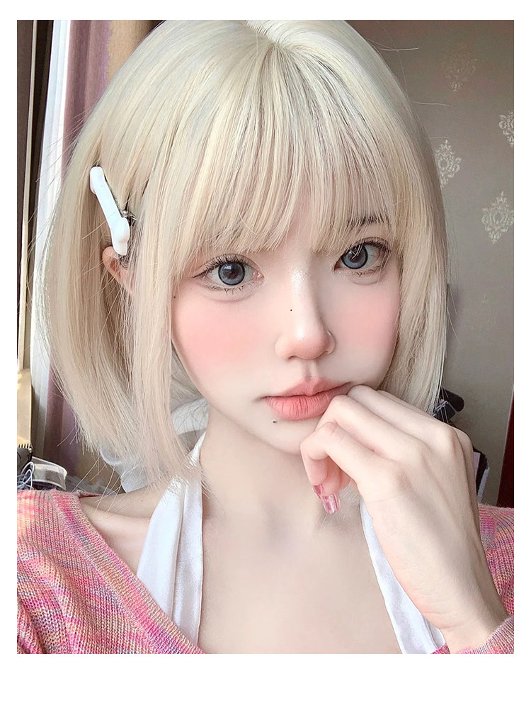 女装 姫系空気感ショートウィッグ