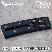 德国Hughes&Kettner FSM 432 IV MIDI boards外接效果器迷笛踏板