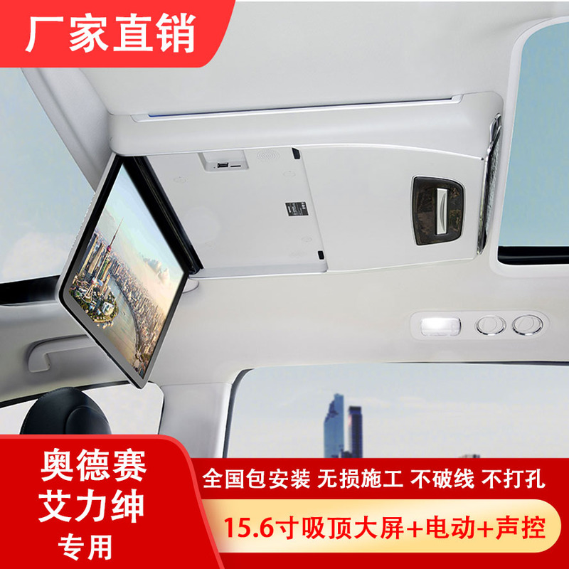Honda Odyssey Dual Sunroof Alisens Dedicated Ceiling-Mounted Tv Car Monitor Rear Seat Entertainment Screen