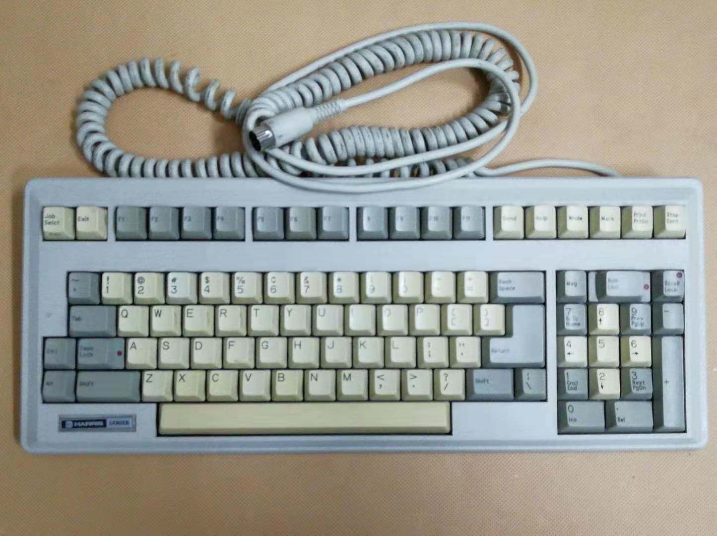 Taiwan's native HARRIS LANIER spring - type electrostatic capacitor two - color keyboard mechanical keyboard