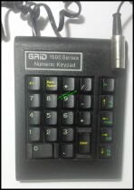 Used Original GRID 34160 GRID 1500 Series numeric Keypad